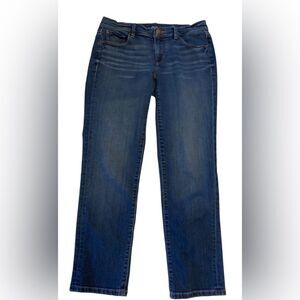 Loft Modern Cuffed crop Jeans Size 2